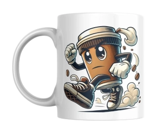 Hrnek bílý  330 ml *BĚŽÍCÍ KAFE*