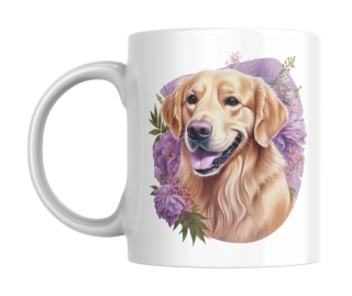 Hrnek bílý  330 ml *ZLATÝ RETRIEVER*