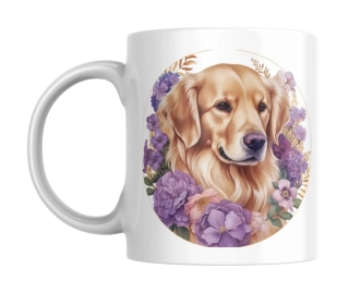 Hrnek bílý  330 ml *ZLATÝ RETRIEVER*