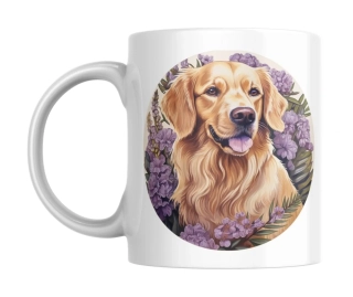 Hrnek bílý  330 ml *ZLATÝ RETRIEVER*