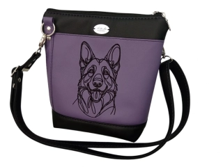 Peštovka - kabelka Brita *NĚMECKÝ OVČÁK *