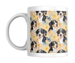 Hrnek bílý  330 ml *ENTLEBUŠSKÝ SALAŠNICKÝ*