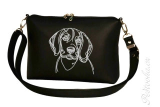 Peštovka - kabelka Lady DI s jedním zipem *BÍGL*