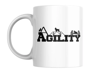 Hrnek bílý  330 ml *AGILITY*