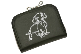 Peštovka Malá zipová peněženka *JEZEVČÍK*