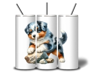 Peštovka termohrnek 600ml *AUSTRALSKÝ OVČÁK*