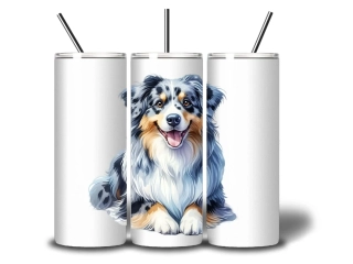 Peštovka termohrnek 600ml *AUSTRALSKÝ OVČÁK*