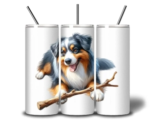 Peštovka termohrnek 600ml *AUSTRALSKÝ OVČÁK*