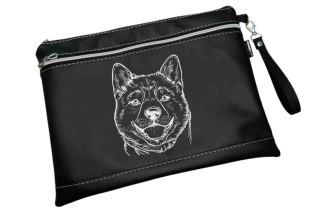 Peštovka - Pouzdro na průkazy původu A4  s kapsou *AKITA*