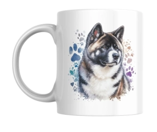 Hrnek bílý  330 ml *AKITA*