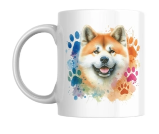 Hrnek bílý  330 ml *AKITA*