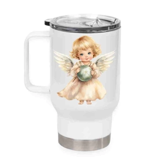 Peštovka Cestovní hrnek 450ml *ANDĚLKA 02*