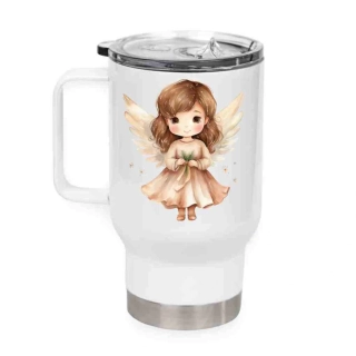 Peštovka Cestovní hrnek 450ml *ANDĚLKA 04*