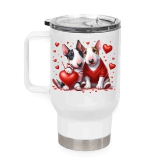 Peštovka Cestovní hrnek 450ml *ZAMILOVANÍ BULÍCI*