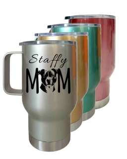 Peštovka Cestovní hrnek 450ml *STAFFY MAM*