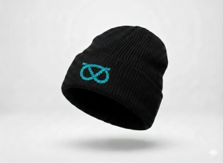 Peštovka - zimní čepice unisex *UZLÍK SBT* modrý