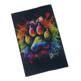 Peštovka Obal na očkovací průkaz *Paint Splash Dog*