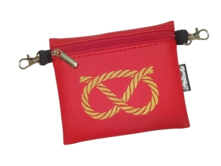 Peštovka Výstavní pamlskovník *staffbul uzel 2025* zlatý na červené