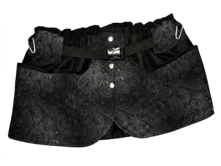 Peštovka Výcviková sukně *abstrakce černá*