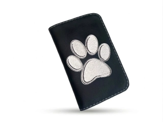 Peštovka Koženkový obal na očkovací průkaz *TLAPKA*