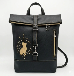 Peštovka - překlápěcí batoh Lucas *MAGIC CAT* 