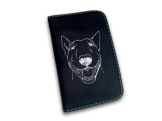 Peštovka Koženkový obal na očkovací průkaz *BULÍK*