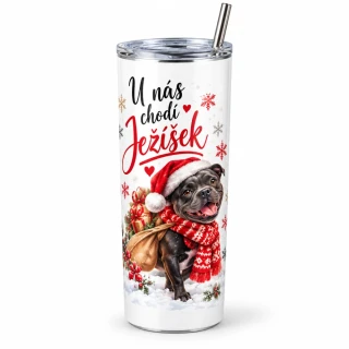 Peštovka termoláhev 600ml 590 ml – STAFFBULLÍ JEŽÍŠEK | U nás chodí Ježíšek