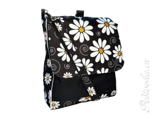 Peštovka - kabelko-batoh ALEX *kopretiny*