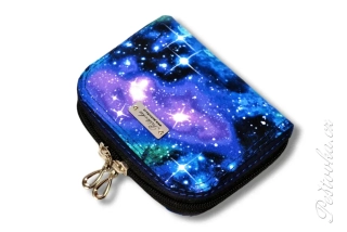 Peštovka Malá zipová peněženka *GALAXY*