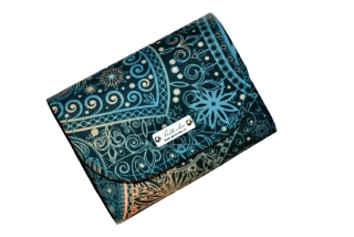 Peštovka - Malá klopová peněženka 13cm *MEHNDI*