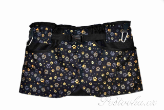 Peštovka Výcviková sukně *zlatošedé tlapky*