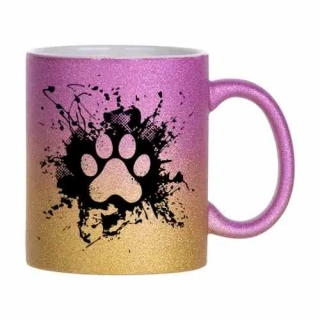 Hrnek třpytivý 330 ml A+ *BULÍK*