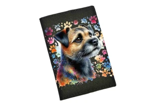 Peštovka Obal na očkovací průkaz *BORDER TERRIER*