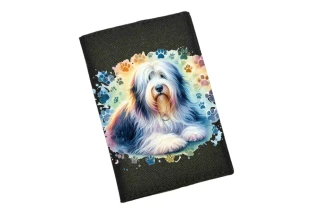 Peštovka Obal na očkovací průkaz *BEARDED COLLIE*