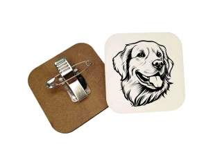 Peštovka - Klip na výstavní číslo *ZLATÝ RETRIEVER*